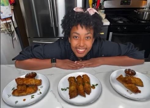 Food details and final plating